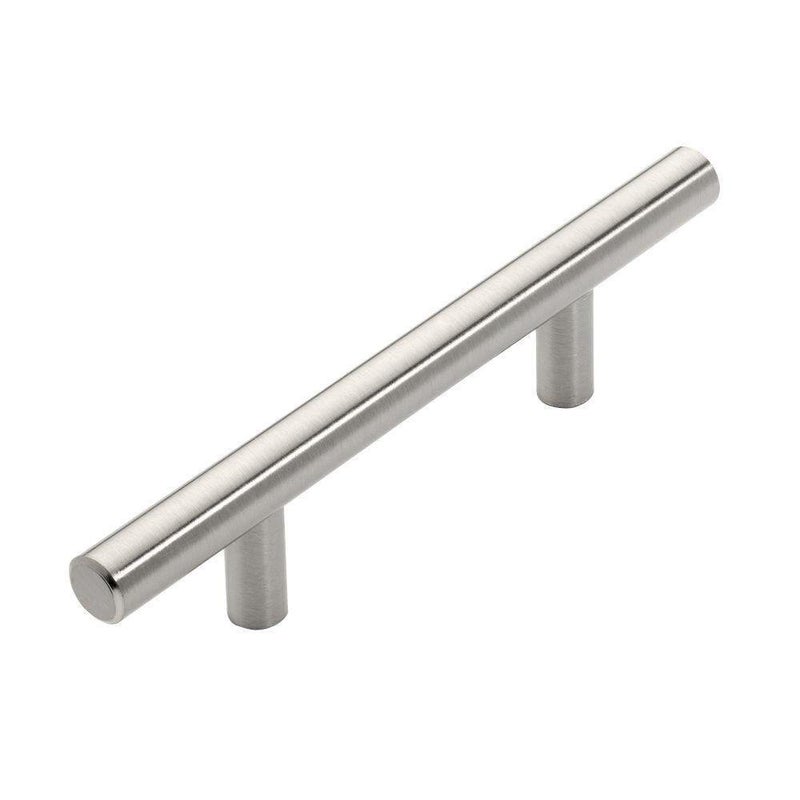 Dynasty Hardware P-1001-SN European Bar Style Cabinet Pull 5-3/4" Satin Nickel - Image 1